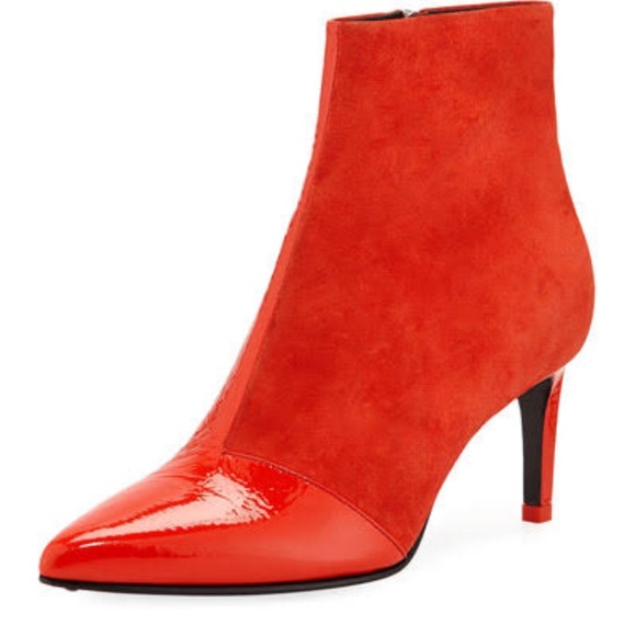 Rag and Bone Beha Bootie, orange/red - Picture 1 of 8